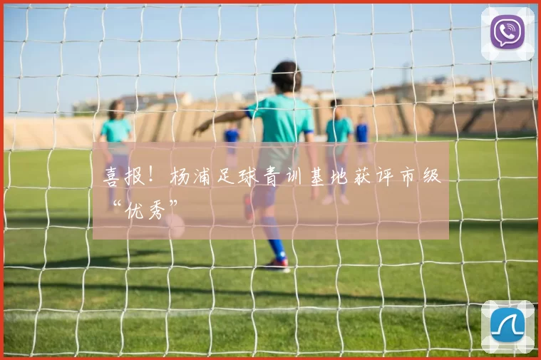 喜报！杨浦足球青训基地获评市级“优秀”